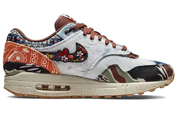 Concepts x Nike Air Max 1 Low-Top Running Shoes BlueBlackGreen - 3