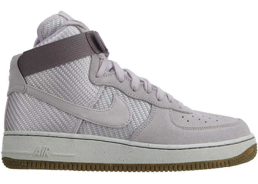 Фото № 1 с приближением к товару «‎Nike Air Force 1 Hi Prm Bleached Lilac Lilas Delave »