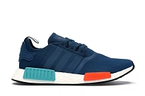 Фото № 1 с приближением к товару «‎adidas NMD R1 Blue Night Energy Orange»