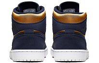 Фото № 4 с приближением к товару «‎Nike Air Jordan 1 Mid Obsidian Desert Ochre»