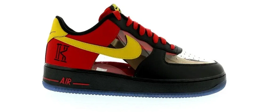 Фото № 1 с приближением к товару «‎Nike Air Force 1 Low Kyrie Irving Black Red»