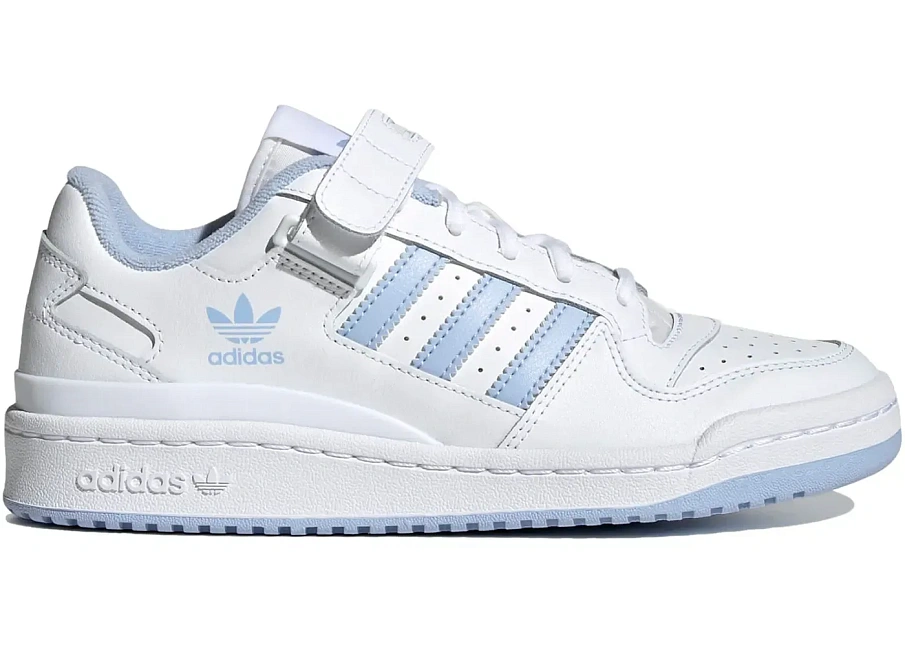 Фото № 1 с приближением к товару «‎adidas Forum Low White Blue Dawn »