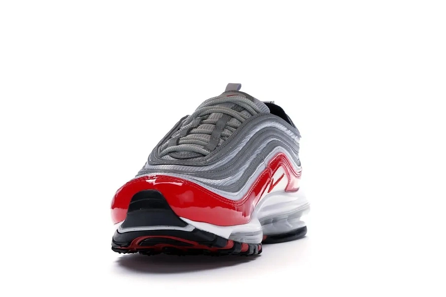 Фото № 2 с приближением к товару «‎Nike Air Max 97 Pure Platinum University Red»