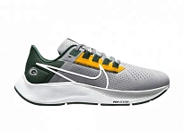 Фото № 1 с приближением к товару «‎Nike Air Zoom Pegasus 38 Green Bay Packers Grey»
