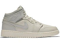 Фото № 1 с приближением к товару «‎Jordan 1 Mid Light Bone Wolf Grey »