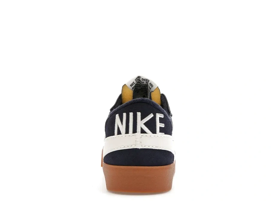 Фото № 4 с приближением к товару «‎Nike Blazer Low 77 Jumbo WNTR Midnight Navy Gum»