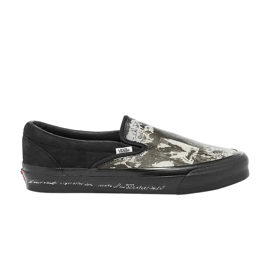 Фото № 1 с приближением к товару «‎Vans Raised By Wolves x OG Classic Slip-On LX Black Wall»