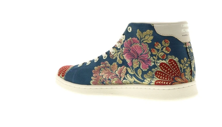 Фото № 2 с приближением к товару «‎adidas Stan Smith Mid Jacquard Pharrell Collegiate Navy»