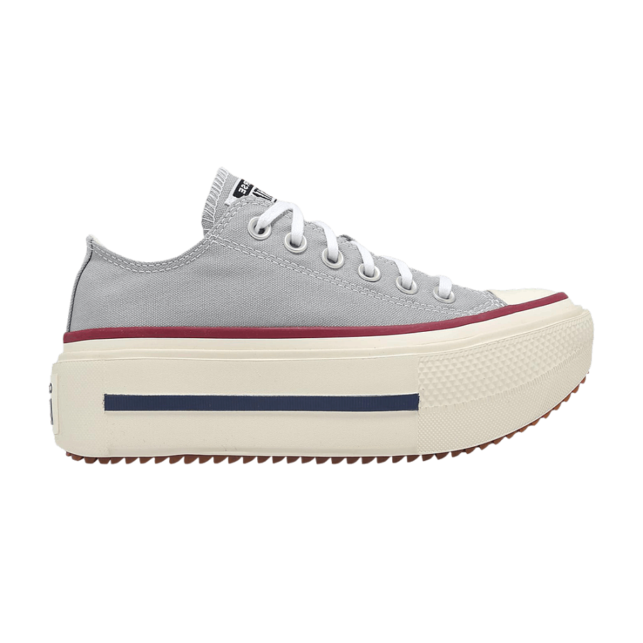 Фото № 1 с приближением к товару «‎Converse Chuck Taylor All Star Lift Double Stack Grey Red»