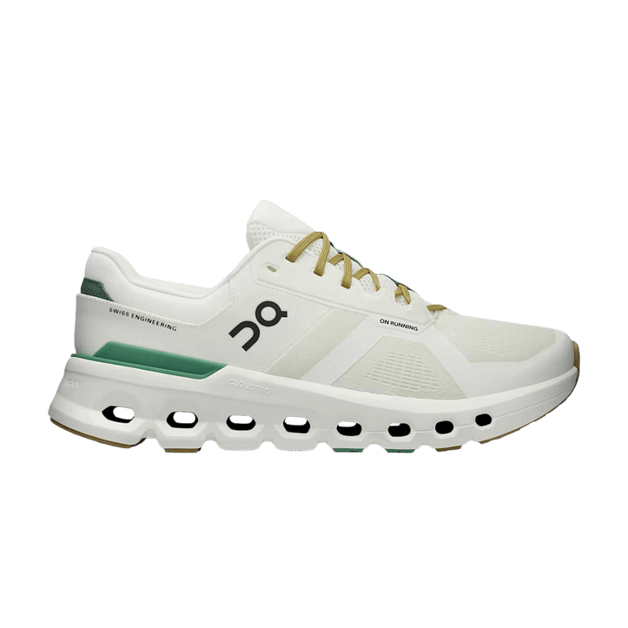 Фото № 1 с приближением к товару «‎ON Cloudrunner 2 White Green»