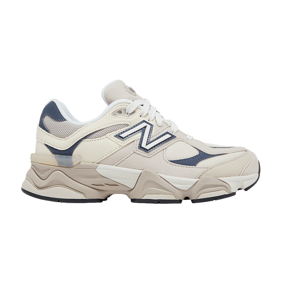 Фото № 1 с приближением к товару «‎New Balance 9060 Big Kid Wide Moonrock Linen»