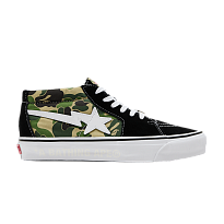 Фото № 1 с приближением к товару «‎BAPE x Vans Sk8-Mid 83 ABC Camo»