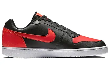 Nike Ebernon Low Skate shoes Black Habanero Red (AQ1775-004) - 2