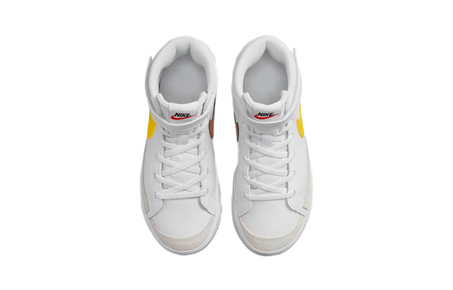 Фото № 4 с приближением к товару «‎(BP) Nike Blazer Mid '77 Sneakers WhiteYellow»