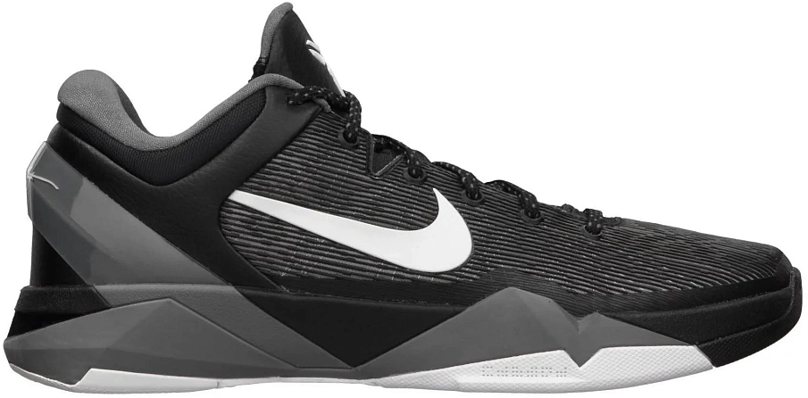 Фото № 1 с приближением к товару «‎Nike Kobe 7 Black White Wolf Grey»