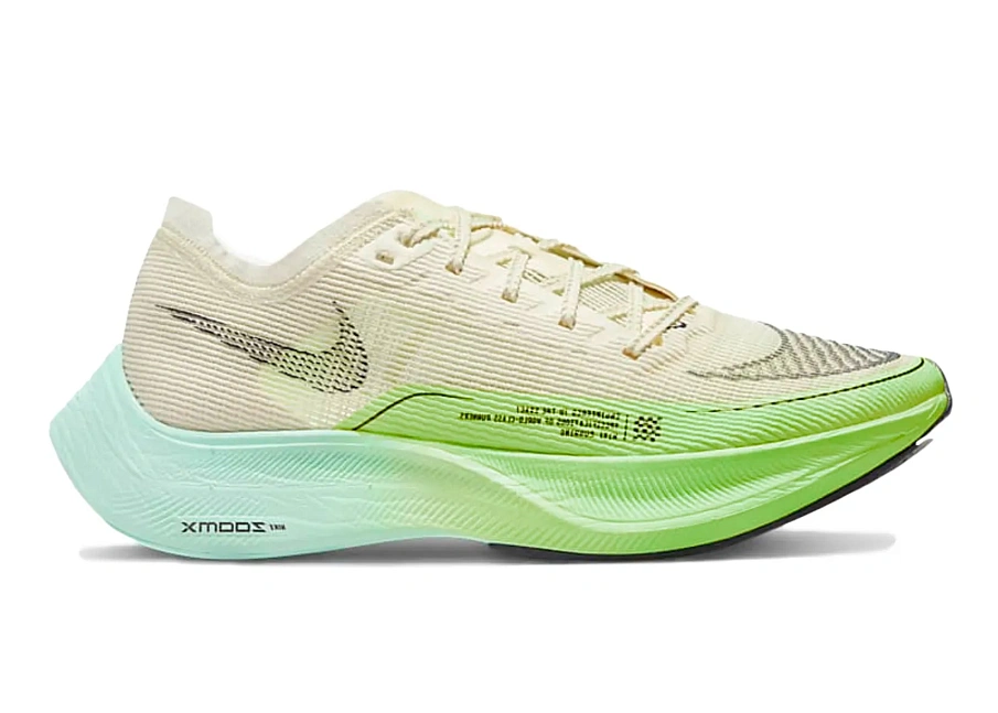 Фото № 1 с приближением к товару «‎Nike ZoomX Vaporfly Next% 2 Coconut Milk Ghost Green »