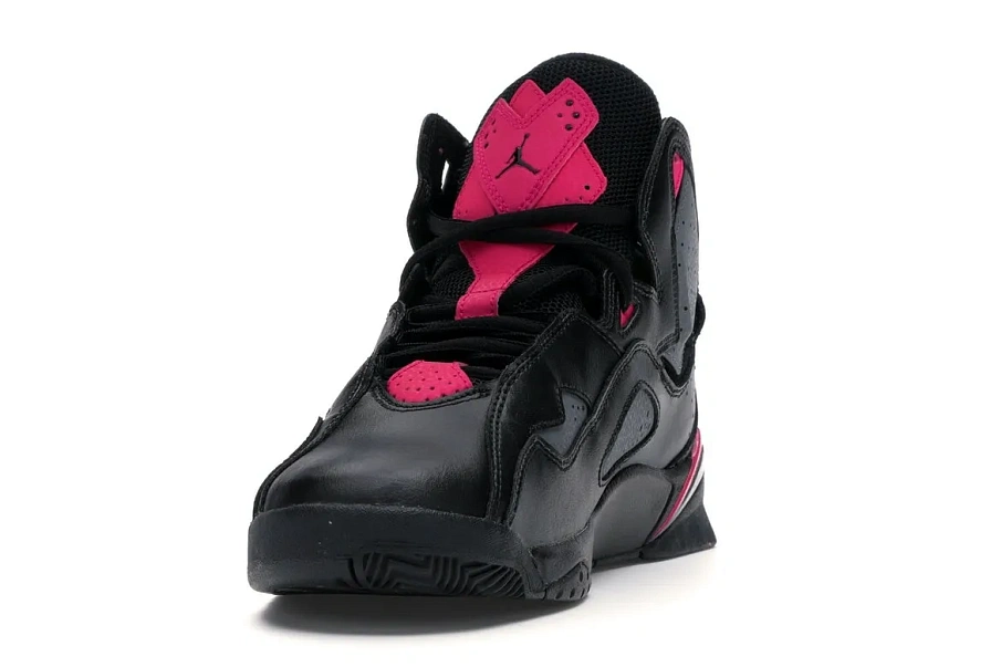 Фото № 2 с приближением к товару «‎Jordan True Flight Black Dark Grey Deadly Pink »