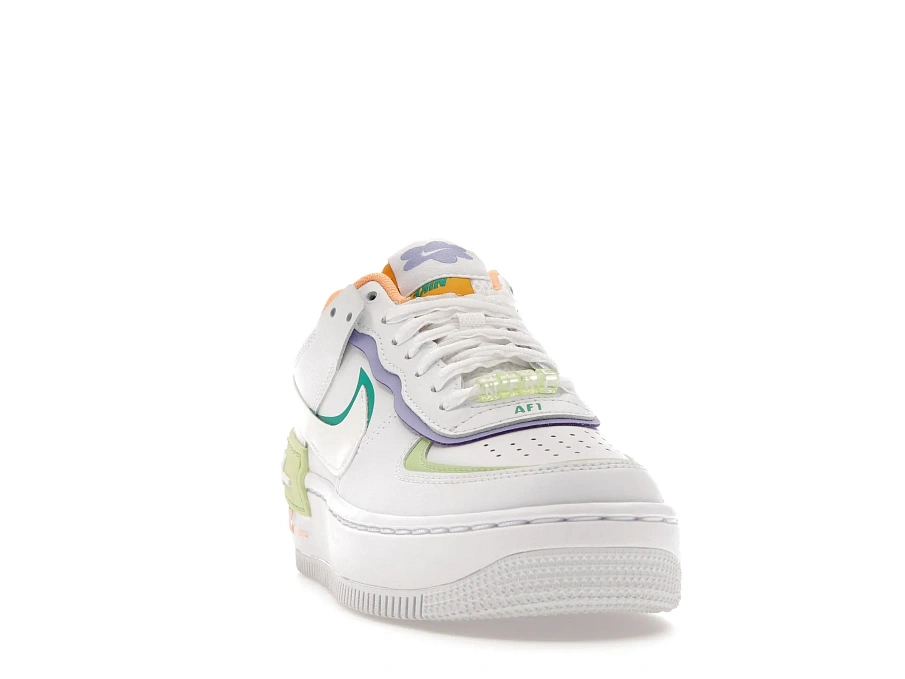 Фото № 2 с приближением к товару «‎Nike Air Force 1 Low Shadow White Peach Cream Lime »