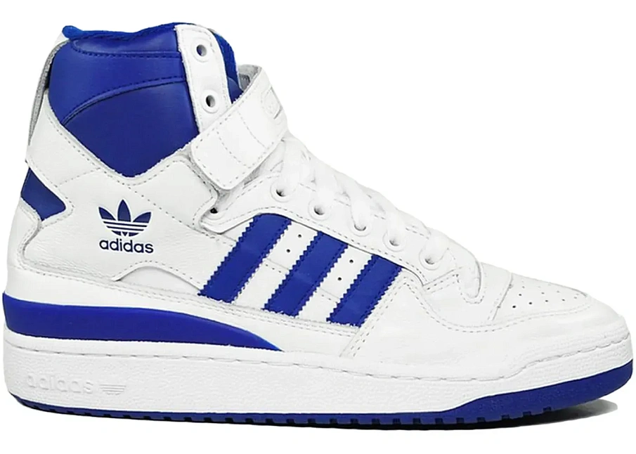 Фото № 1 с приближением к товару «‎adidas Forum Hi OG White Collegiate Royal Blue»