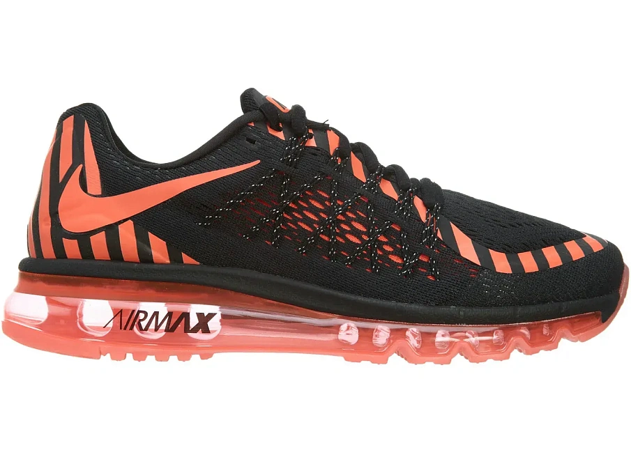 Фото № 1 с приближением к товару «‎Nike Air Max 2015 Nr Black Hot Lava-Dark Grey »