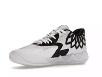 Фото № 4 с приближением к товару «‎Puma LaMelo Ball MB.01 Lo White Black»