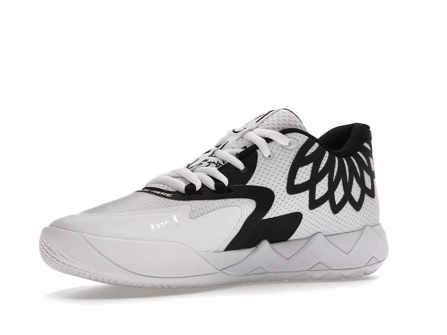 Фото № 4 с приближением к товару «‎Puma LaMelo Ball MB.01 Lo White Black»