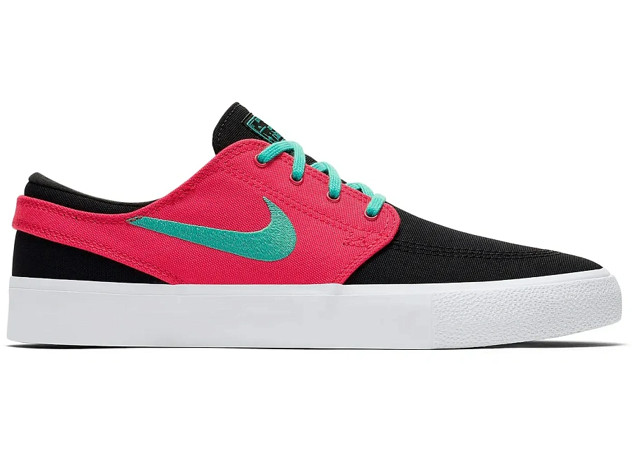 Фото № 1 с приближением к товару «‎Nike SB Zoom Janoski Canvas RM Black True Green Atom Red»