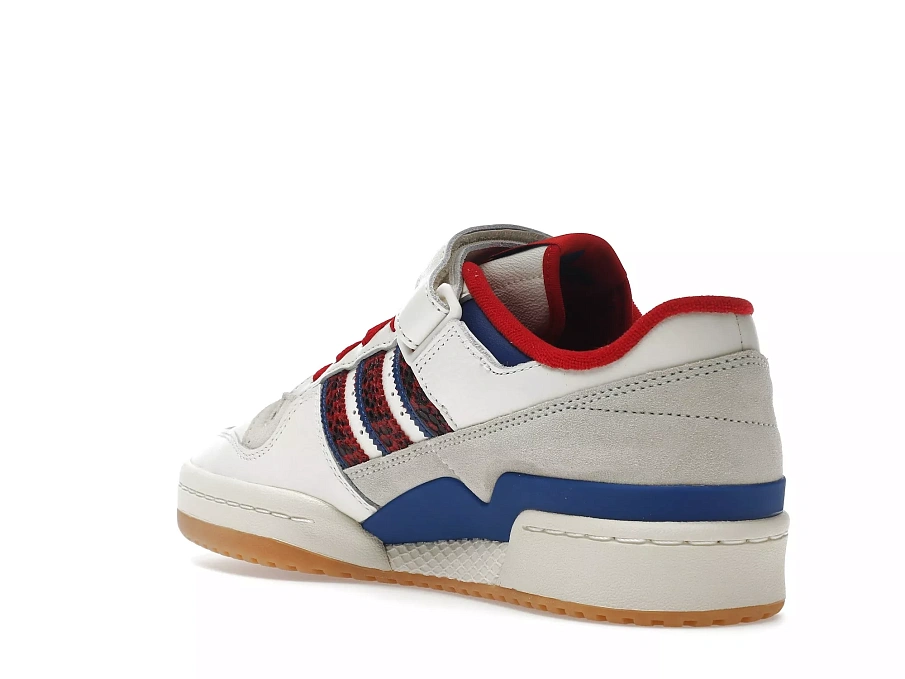 Фото № 4 с приближением к товару «‎adidas Forum 84 Low Off White Scarlet Collegiate Royal»