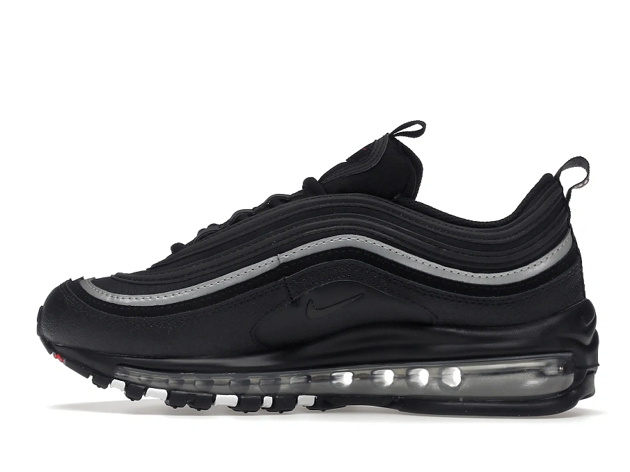 Фото № 5 с приближением к товару «‎Nike Air Max 97 Black Silver Red »
