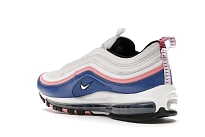Фото № 6 с приближением к товару «‎Nike Air Max 97 White Game Royal Pink Gaze»