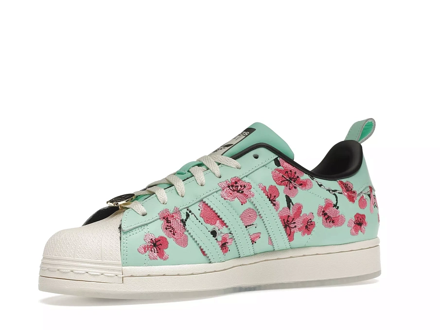Фото № 3 с приближением к товару «‎adidas Superstar Arizona Green Tea»