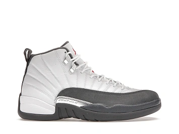 Jordan 12 Retro White Dark Grey - 1