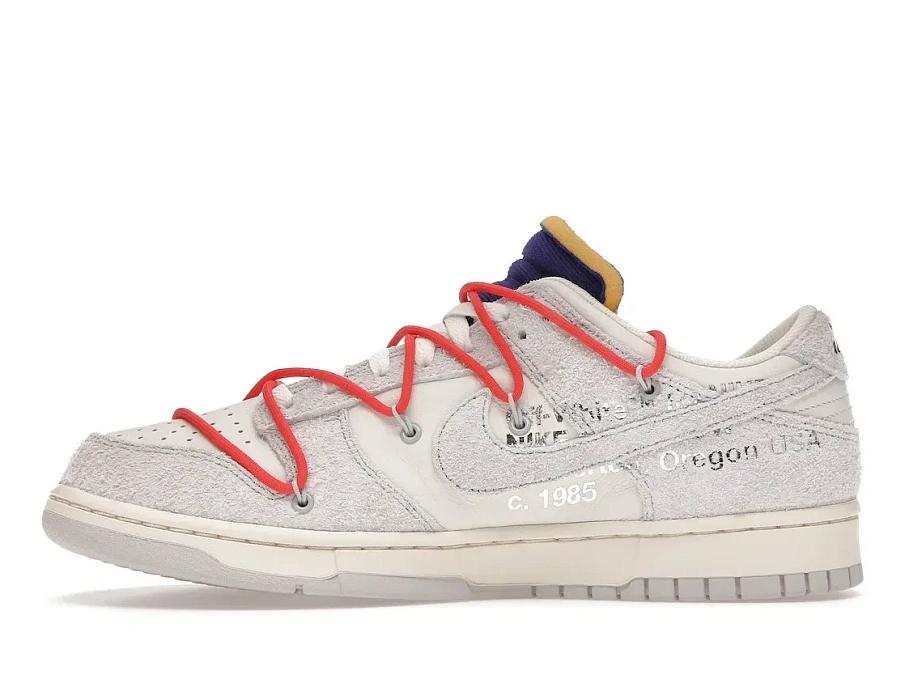 Фото № 3 с приближением к товару «‎Nike Dunk Low Off-White Lot 13»