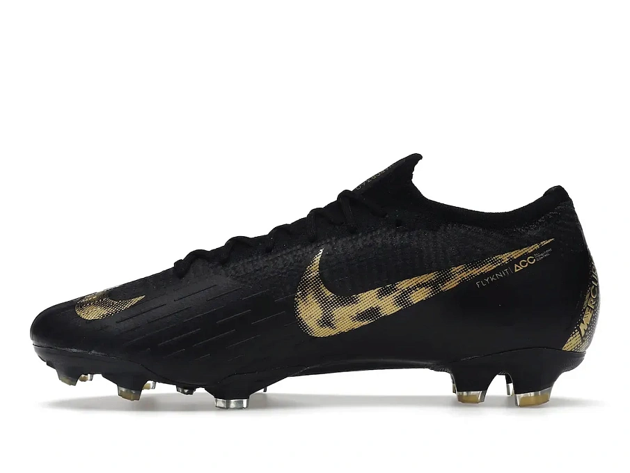 Фото № 3 с приближением к товару «‎Nike Vapor 12 Elite FG Black Gold»