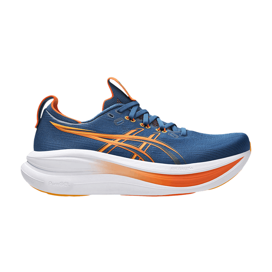 Фото № 1 с приближением к товару «‎ASICS GEL-Nimbus 28 2E Wide Twilight Blue Anzu»