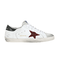 Фото № 1 с приближением к товару «‎Golden Goose Superstar White Bordeaux»