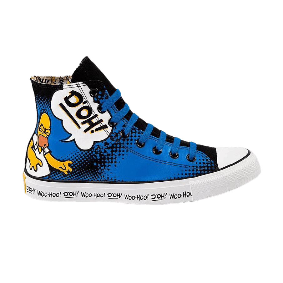 Фото № 1 с приближением к товару «‎The Simpsons x Converse Chuck Taylor All Star High Homer Doh!»