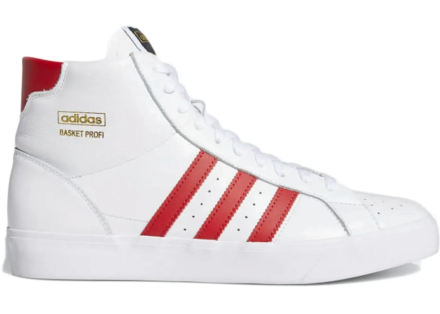 Фото № 1 с приближением к товару «‎adidas Basket Profi Cloud White Scarlet»
