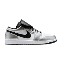 Фото № 1 с приближением к товару «‎Air Jordan 1 Tiempo Low Metallic Silver»