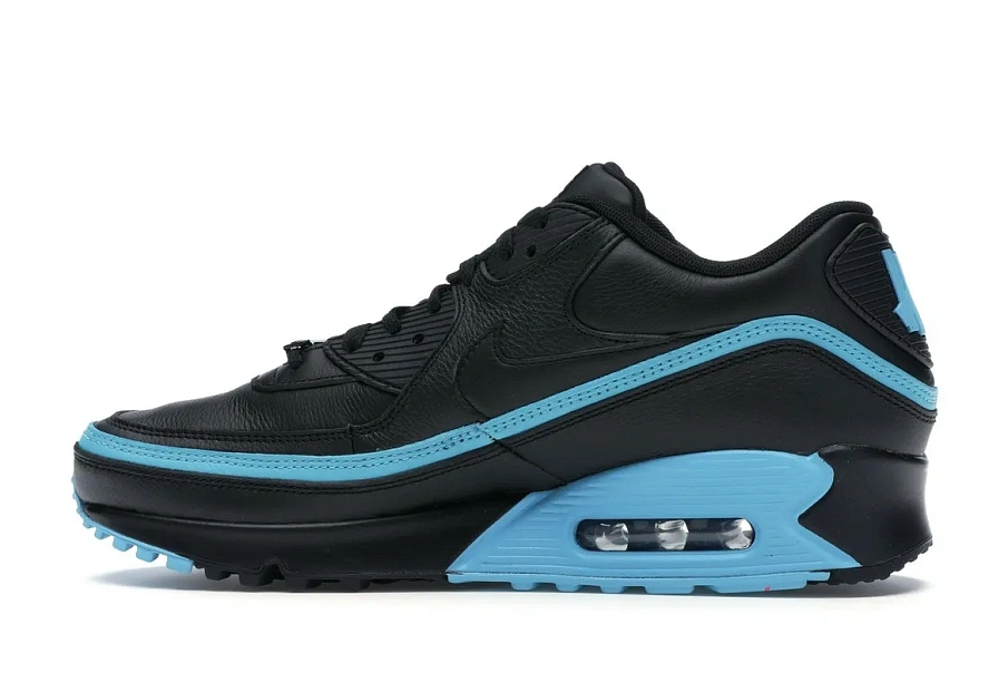 Фото № 5 с приближением к товару «‎Nike Air Max 90 Undefeated Black Blue Fury»