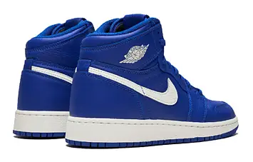 Nike Air Jordan 1 Retro High Hyper Royal Vintage Basketball Shoes Blue - 4