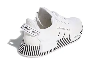adidas originals NMDR1 V2 J WhiteBlack - 6