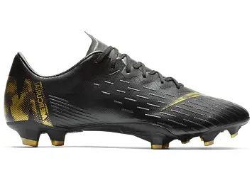 Nike Vapor 12 Pro FG Black Metallic Vivid Gold