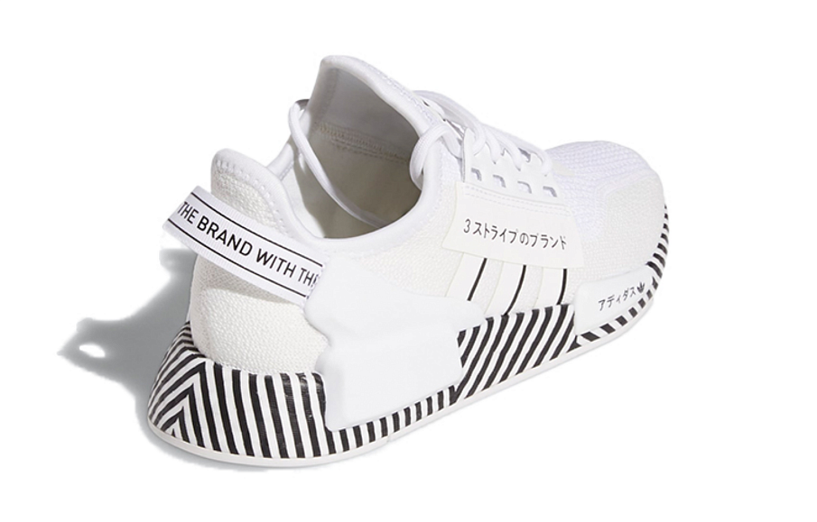 Фото № 4 с приближением к товару «‎adidas originals NMDR1 V2 J WhiteBlack»