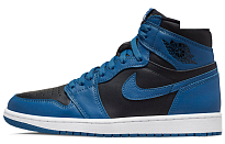Фото № 1 с приближением к товару «‎Nike Air Jordan 1 High OG Vintage basketball shoes Dark Marina Blue»