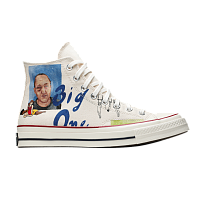 Фото № 1 с приближением к товару «‎Spencer McMullen x Converse Chuck Taylor All Star 70 High People Print (168183C)»
