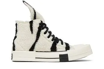 Rick Owens x Converse DRKSHDW TURBODRK Chuck 70 High Zebra - 2