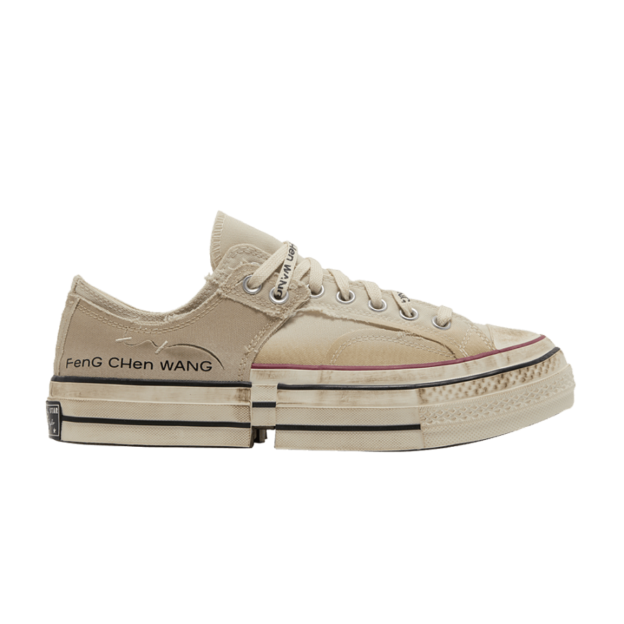Фото № 1 с приближением к товару «‎Feng Chen Wang x Converse Chuck 70 2-in-1 Low Brown Rice»