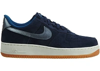 Фото № 1 с приближением к товару «‎Nike Air Force 1 Low '07 PRM Suede Midnight Navy »