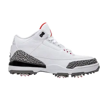 Air Jordan 3 Golf White Cement Sample - 1